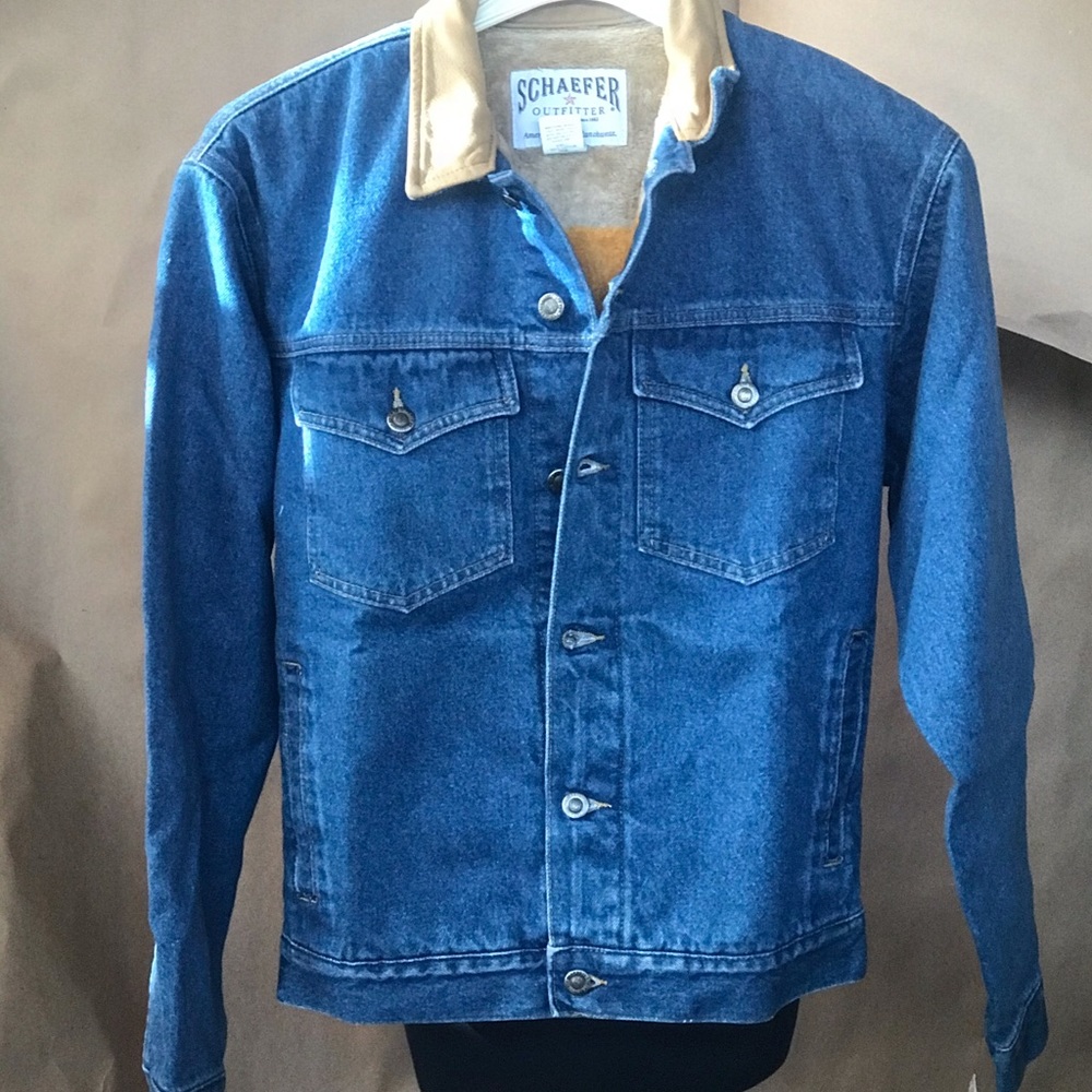 Schaefer Ranchwear legend denim lined jacket